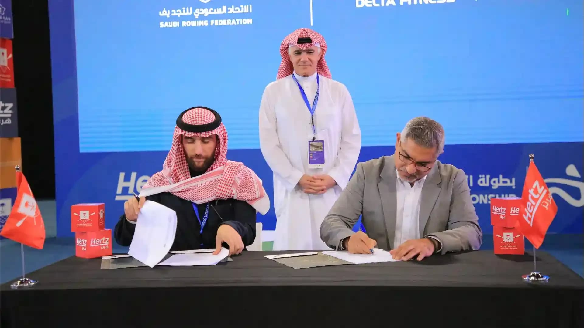 دلتا فتنس توقع اتفاقية مع الاتحاد السعودي للتجديف